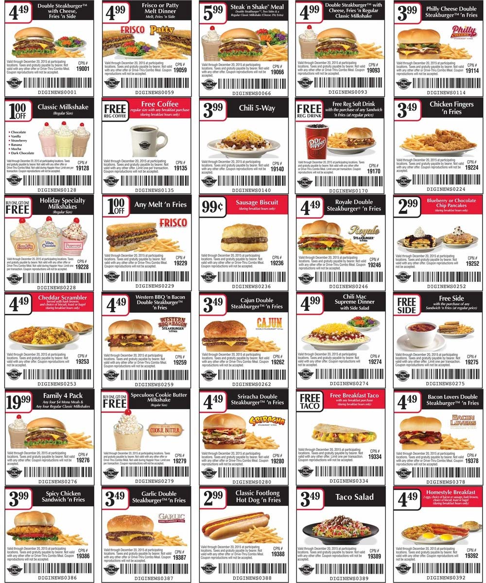 Steak n Shake coupons & promo code for [May 2024]