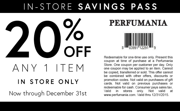 Perfumania coupons & promo code for [May 2024]