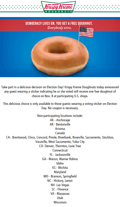 Krispy Kreme coupons & promo code for July 2025