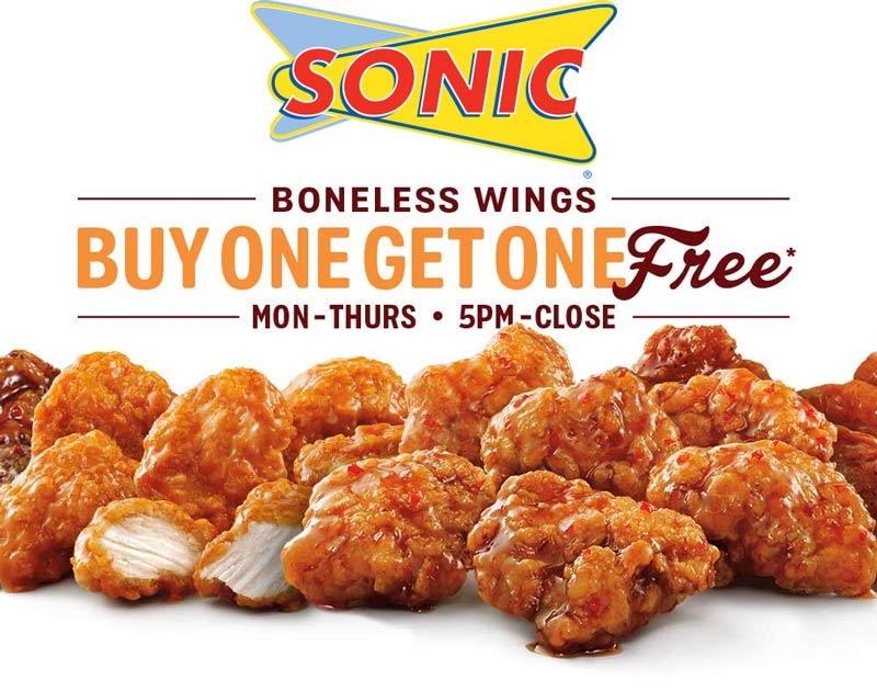 Sonic Drive-In September 2021 Coupons and Promo Codes 🛒