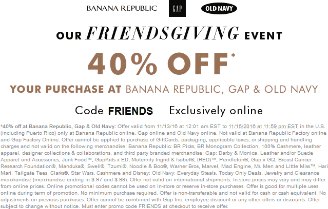 gap code for 10 off with card