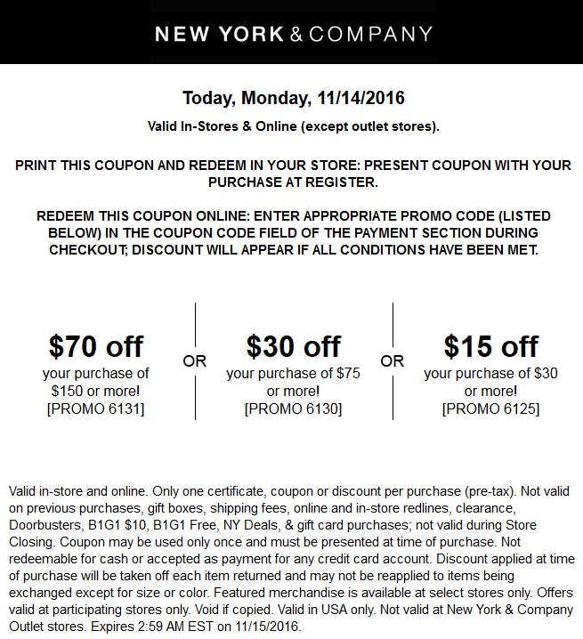 gigi new york coupon