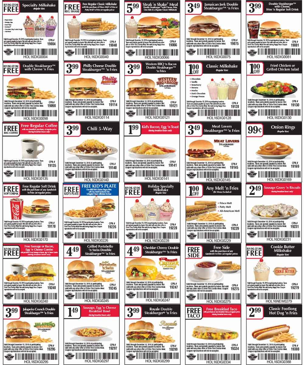 Steak n Shake coupons & promo code for [April 2024]