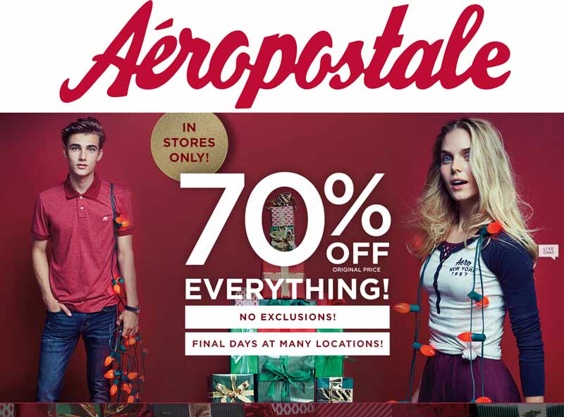Aeropostale March 2024 Coupons and Promo Codes 🛒
