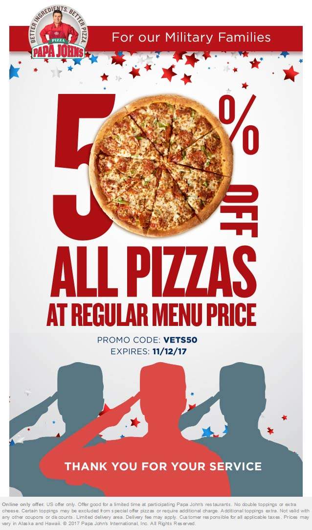 Papa Johns Promo Code 50 Off 2024 Timi Adelind