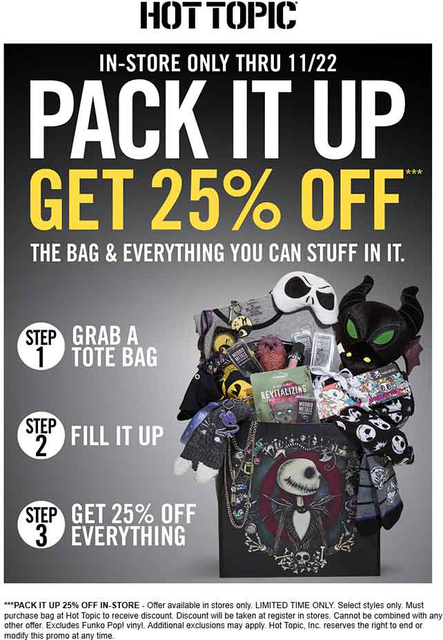 Hot Topic coupons & promo code for [May 2024]