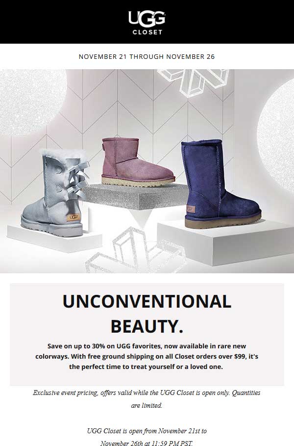 uggs coupons 2018