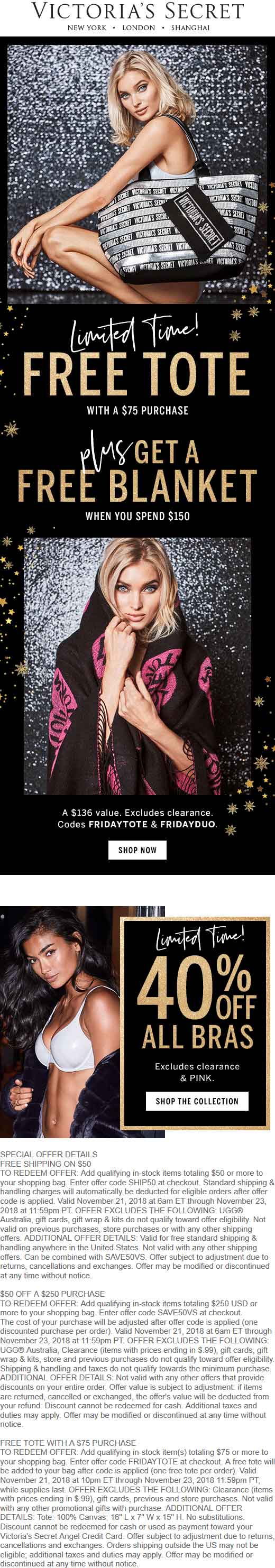 Victorias Secret coupons & promo code for July 2025