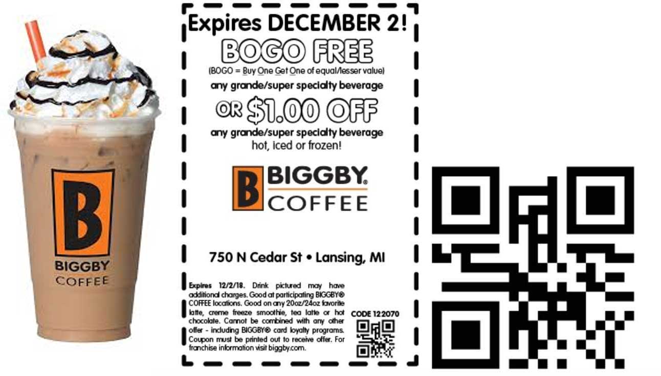 Biggby Coffee October 2020 Coupons and Promo Codes 🛒