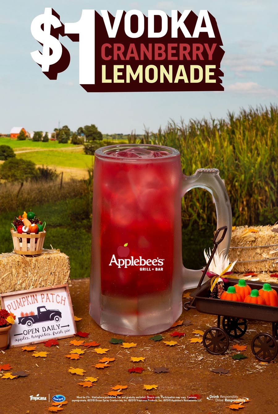 Applebees coupons & promo code for [October 2022]