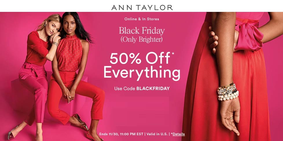 Ann Taylor coupons & promo code for [June 2022]