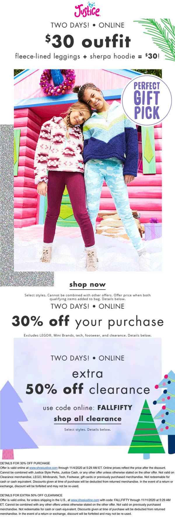 Justice stores Coupon  30% off online at Justice #justice 