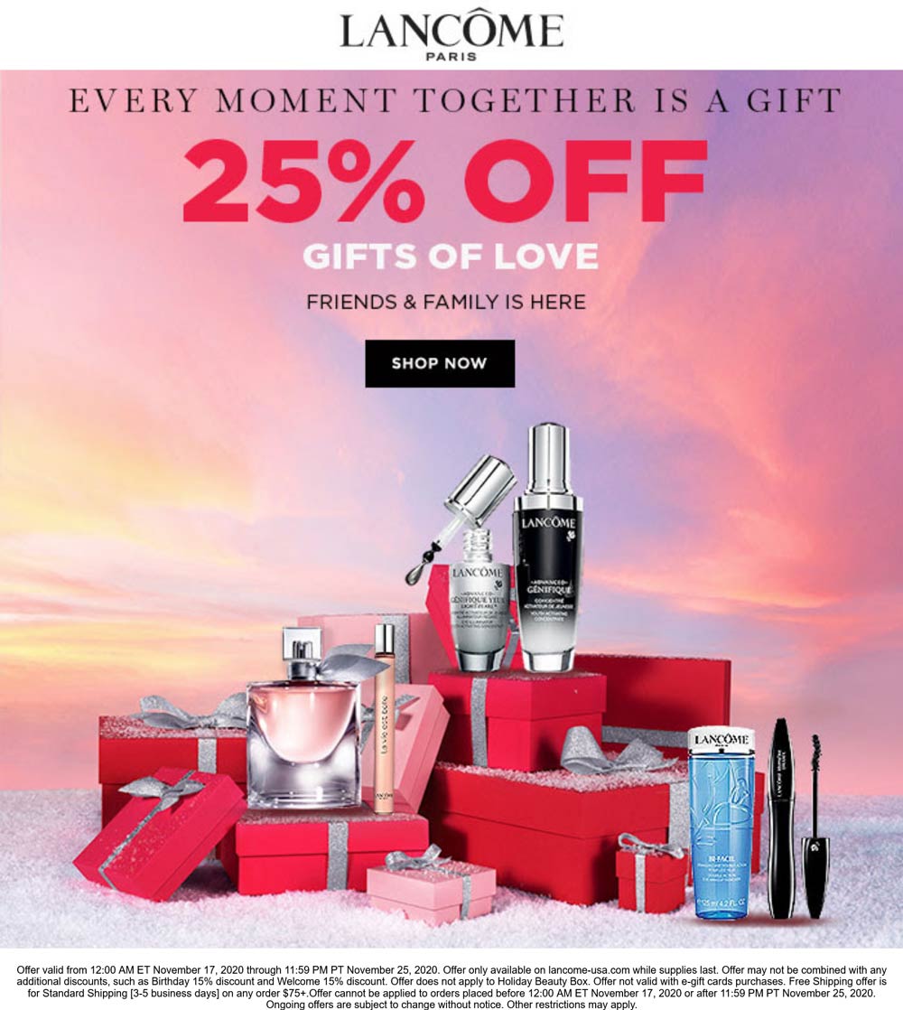 25 off gift sets at The Coupons App®