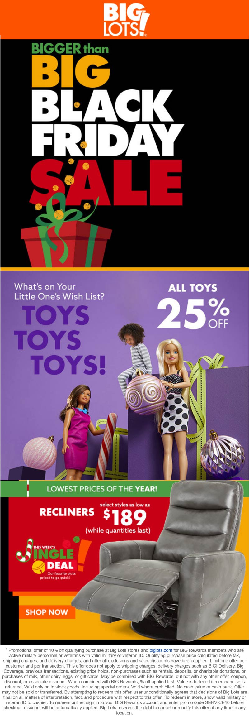 Big Lots stores Coupon  All toys 25% off at Big Lots #biglots 