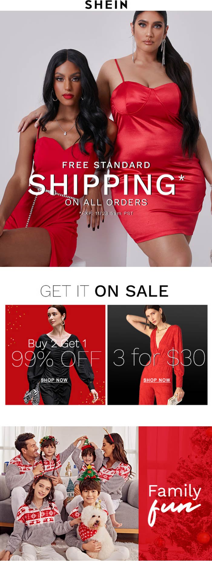SHEIN stores Coupon  3rd item 99% off + 3 for $30 at SHEIN #shein 