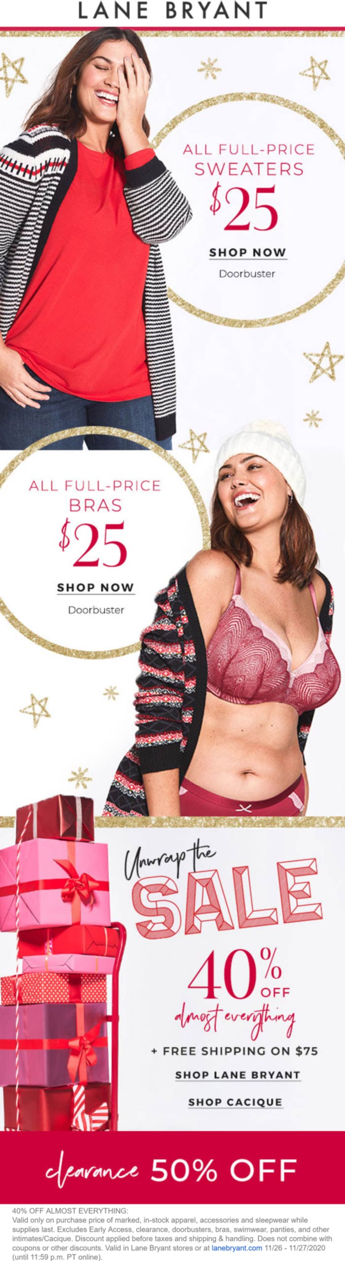Lane Bryant stores Coupon  40% off today at Lane Bryant, ditto online #lanebryant 