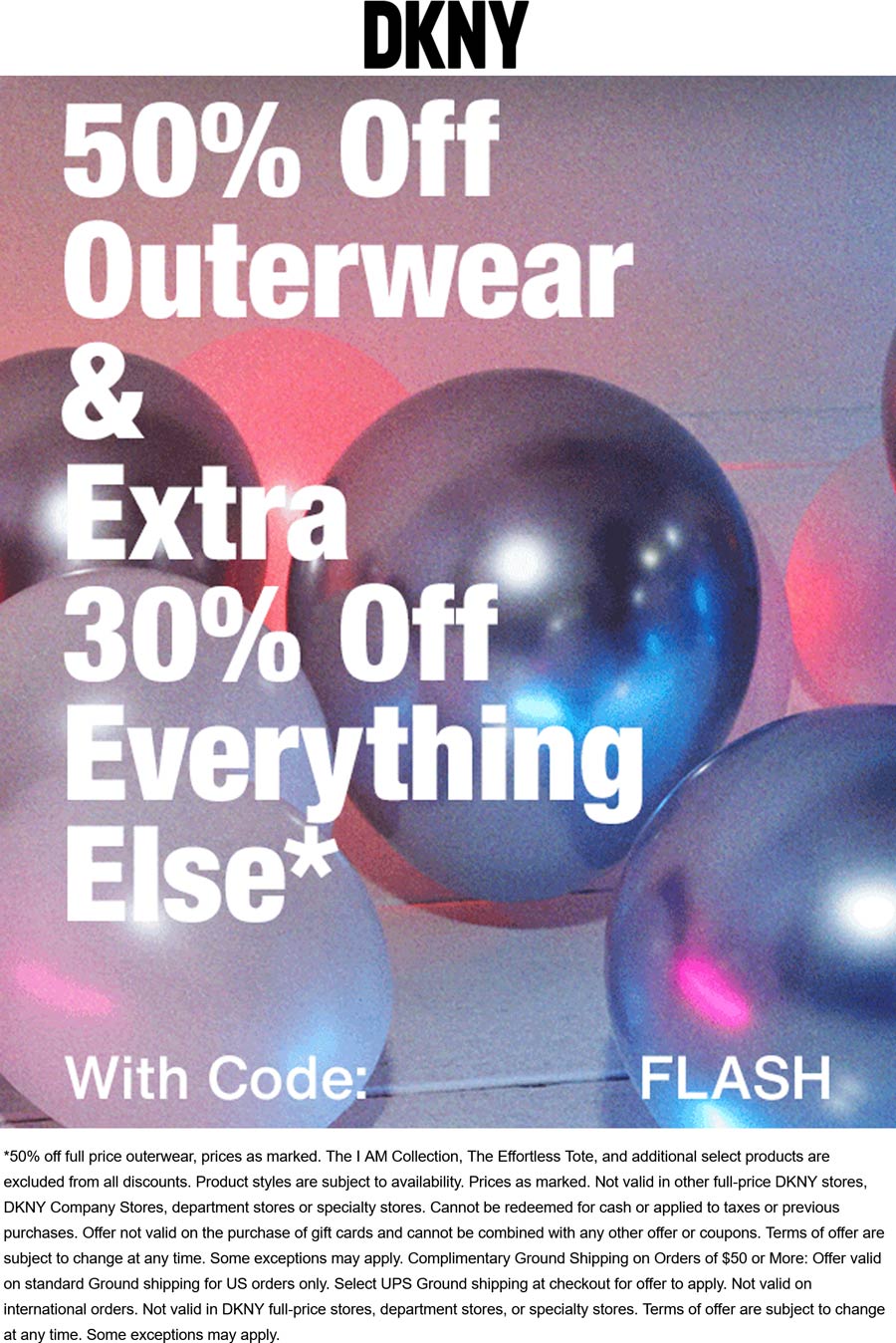 DKNY coupons & promo code for July 2025