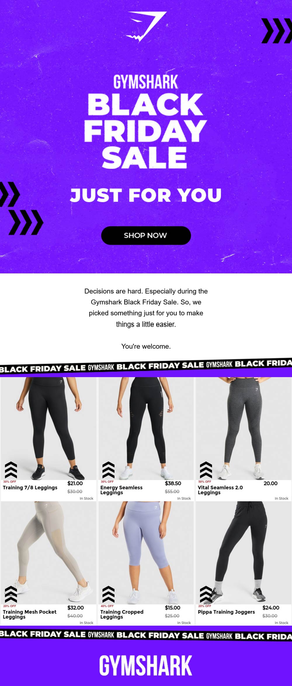 Gymshark coupons & promo code for [March 2024]