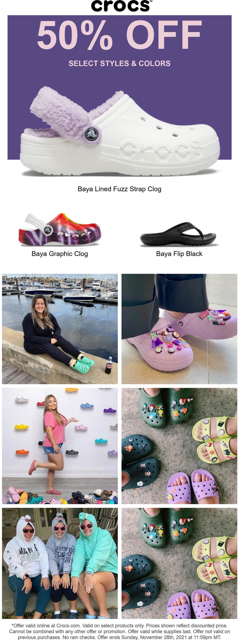 Crocs coupons & promo code for [July 2024]