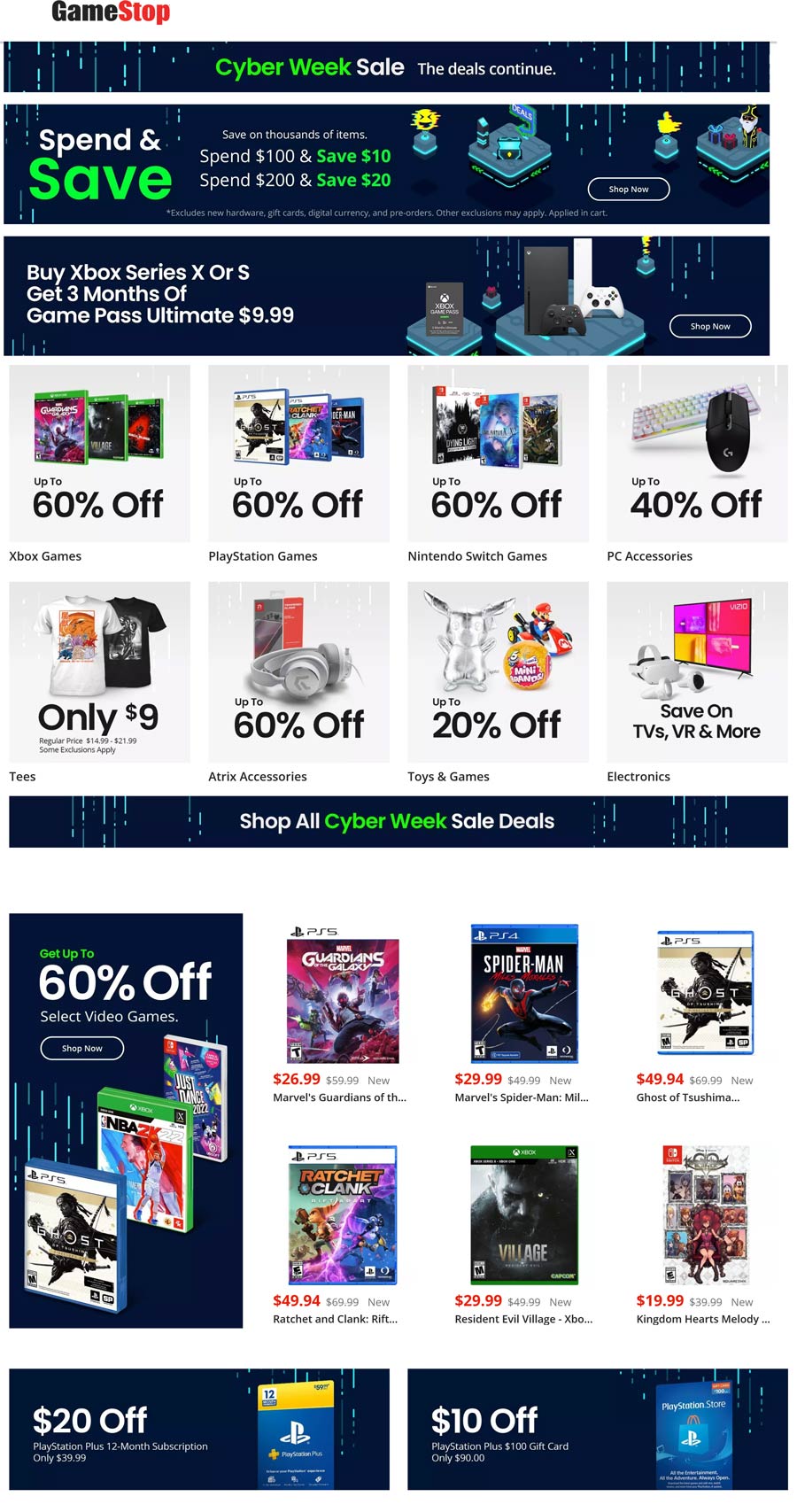 GameStop stores Coupon  $10-$20 off $100+ online at GameStop #gamestop 