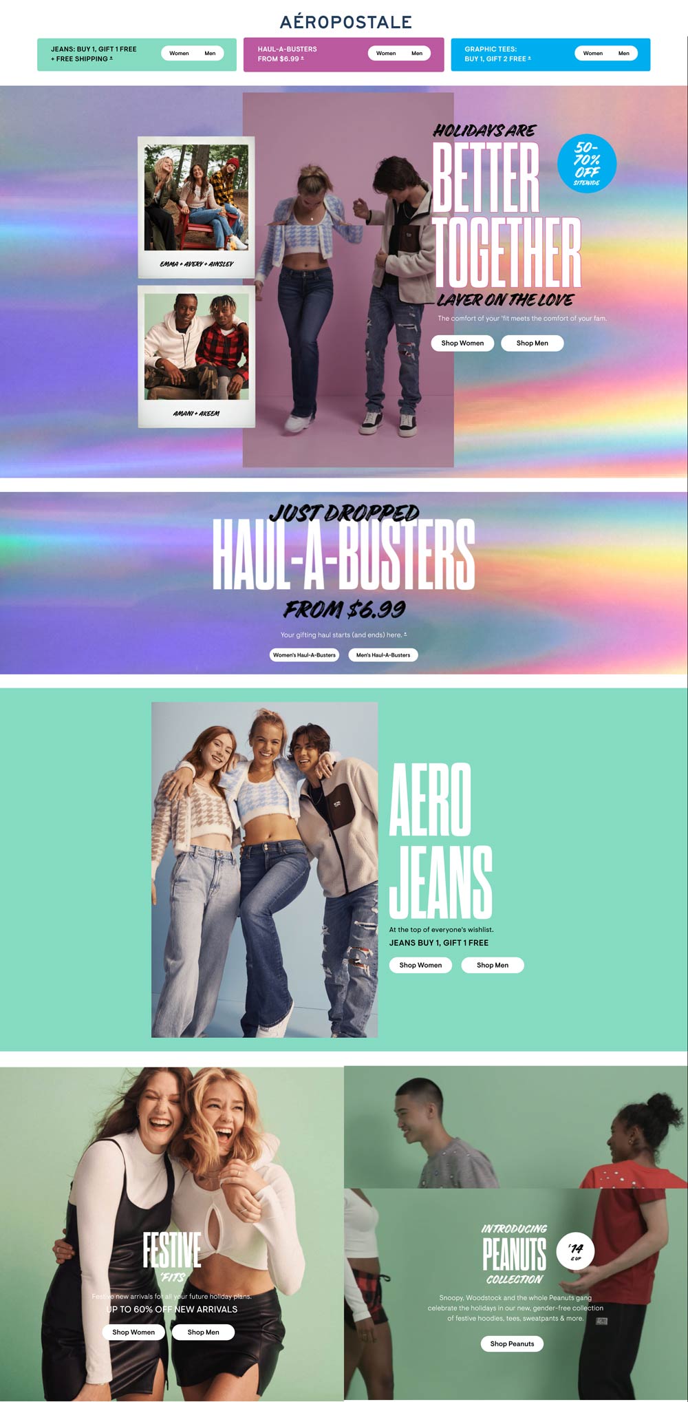 Aeropostale coupons & promo code for [November 2022]