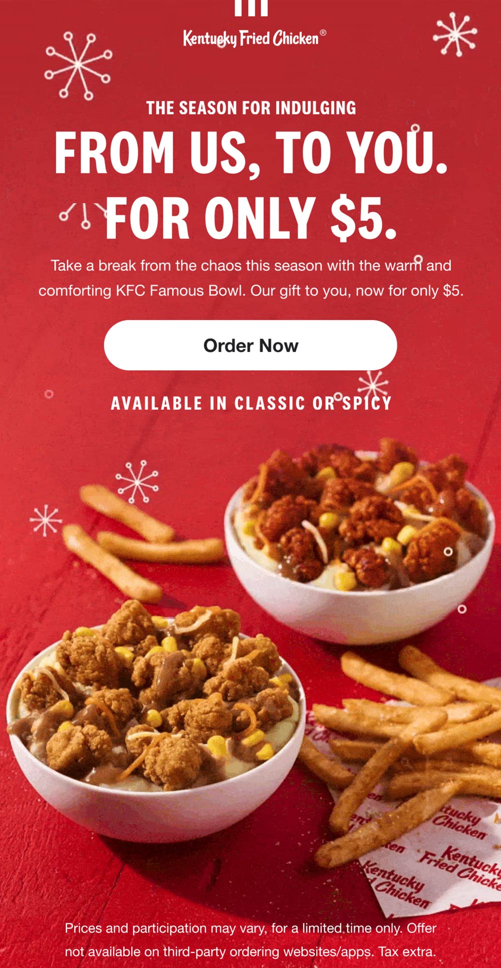 KFC coupons & promo code for [November 2022]