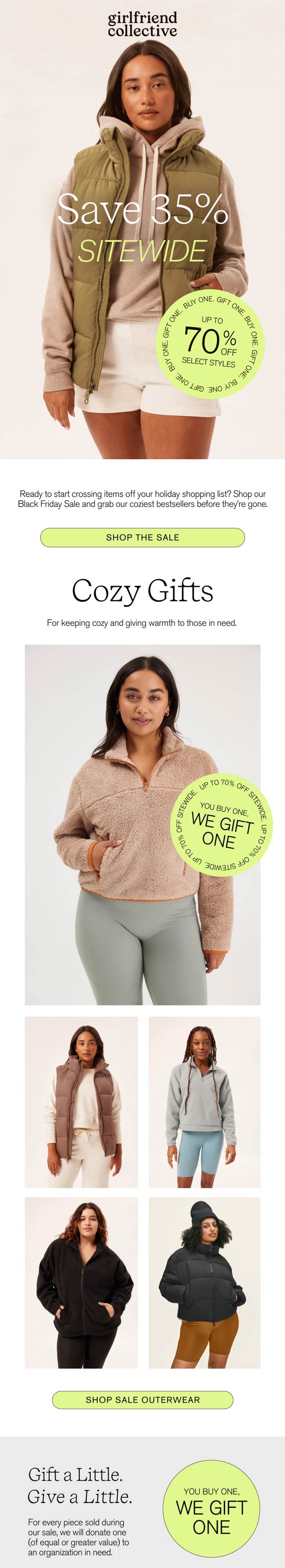 Girlfriend Collective stores Coupon  35% off everything at Girlfriend Collective #girlfriendcollective 