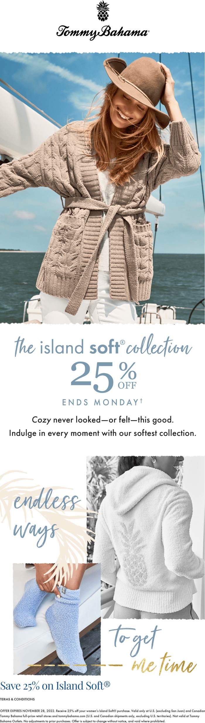 Tommy Bahama coupons & promo code for [November 2022]