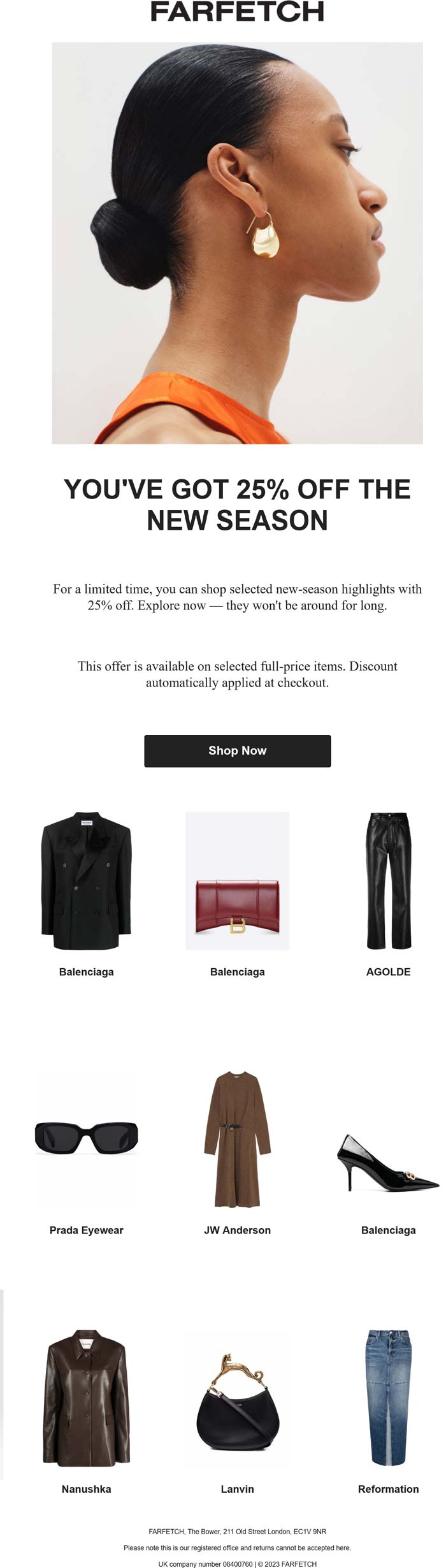 Farfetch coupons & promo code for August 2025