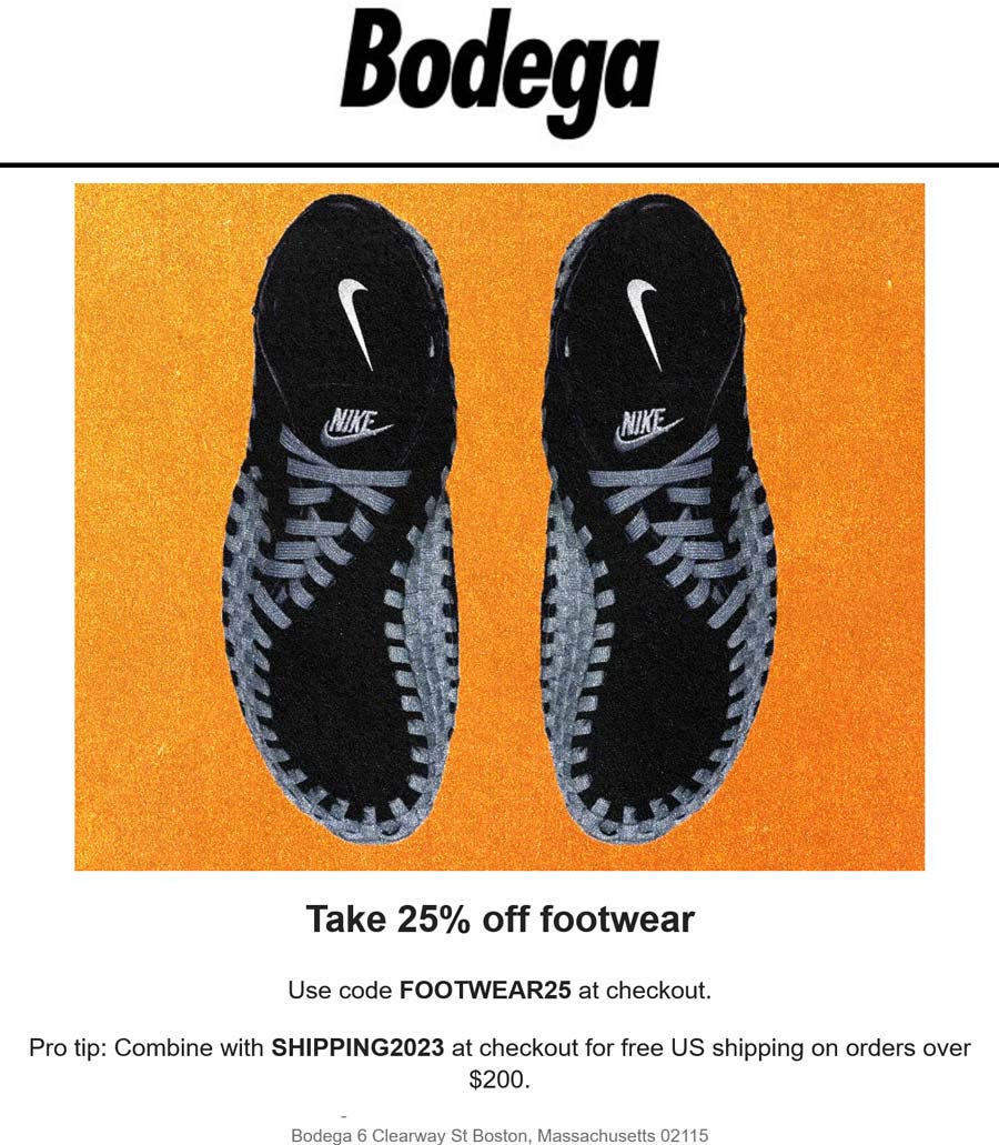 BODEGA coupons & promo code for [June 2025]