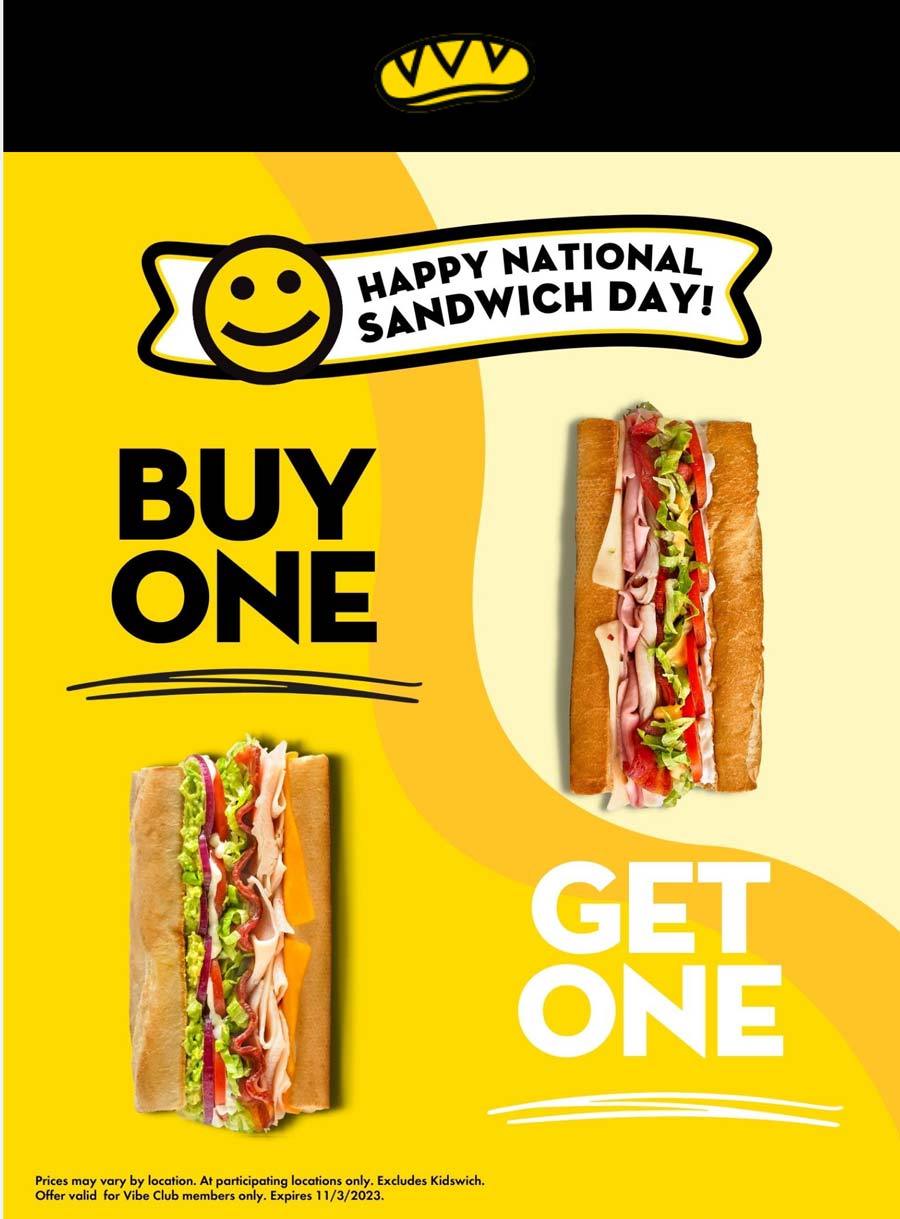 Which Wich May 2024 Coupons and Promo Codes 🛒