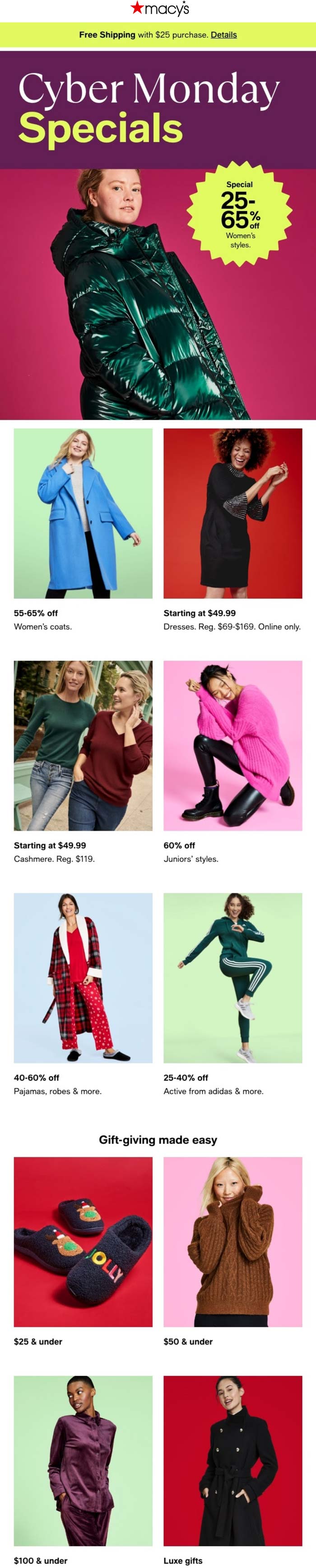 Macys stores Coupon  25-65% off womens styles at Macys #macys 
