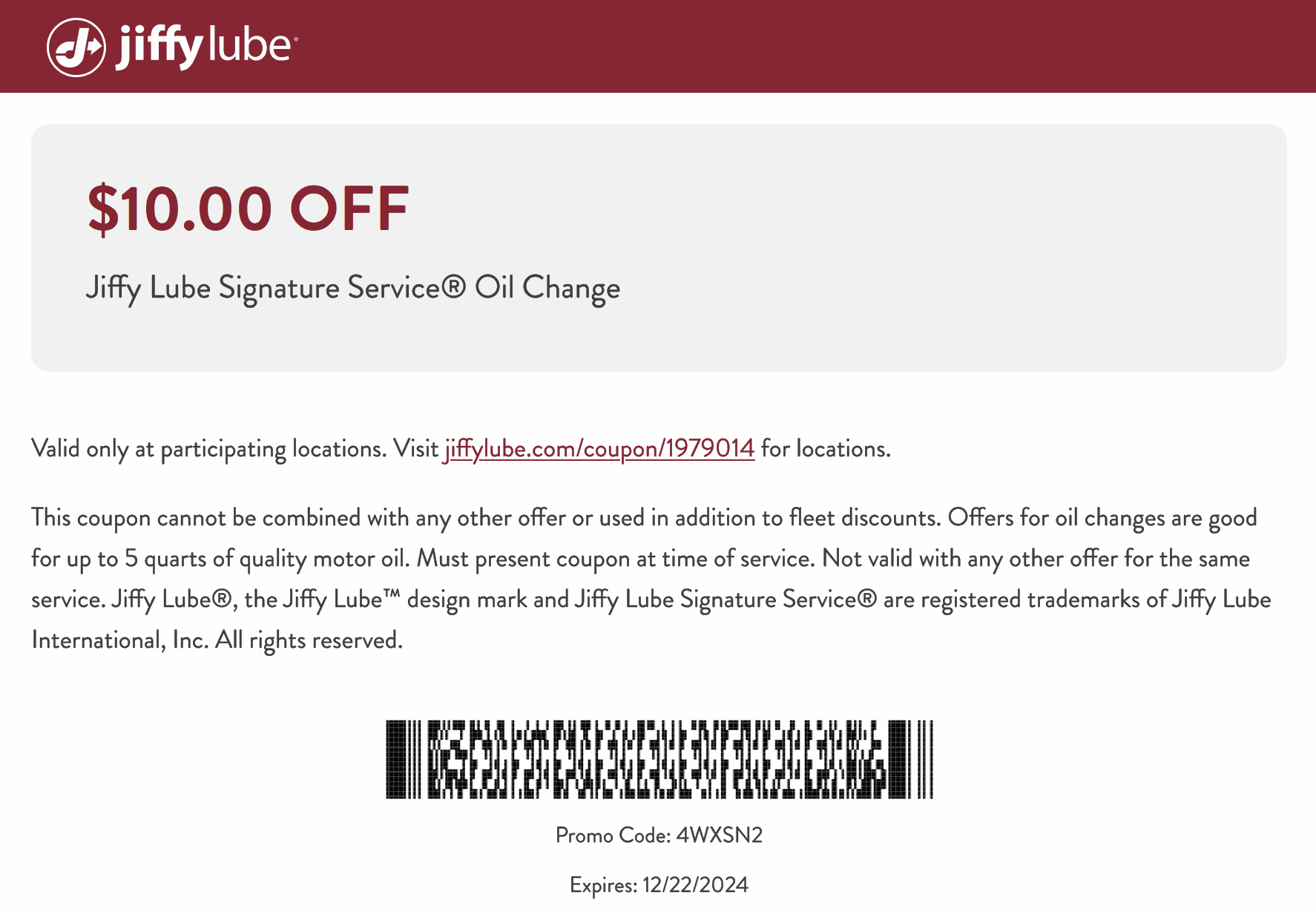 Jiffy Lube stores Coupon  $10 off signature oil change at Jiffy Lube #jiffylube 