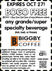 Biggby Coffee coupons & promo code for [May 2024]