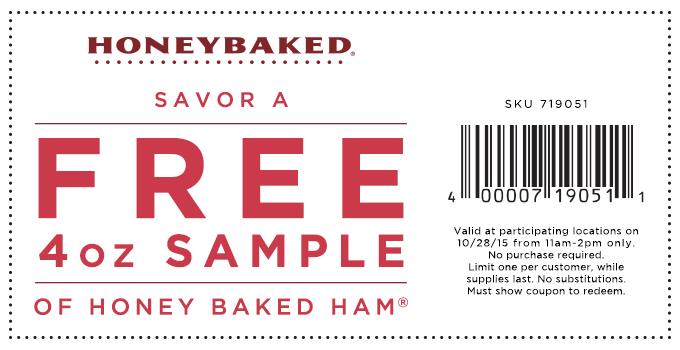 HoneyBaked Ham coupons & promo code for [April 2024]