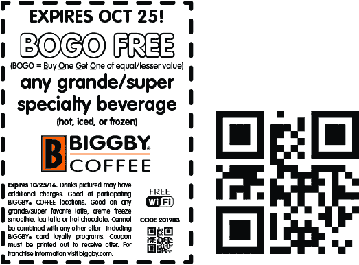 Biggby Coffee March 2021 Coupons and Promo Codes 🛒