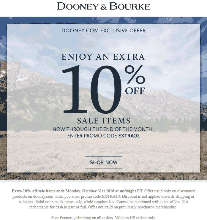 Dooney & Bourke Coupon May 2024 Extra 10% off sale items online at Dooney & Bourke via promo code EXTRA10