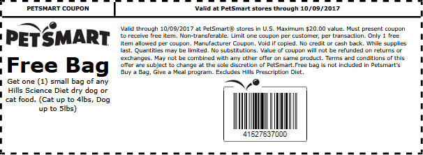 Science diet dog food coupons sale petsmart