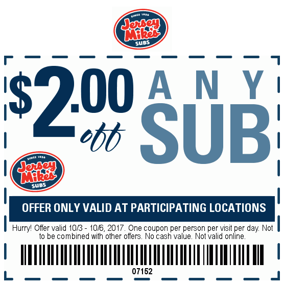 free jersey mike's coupons