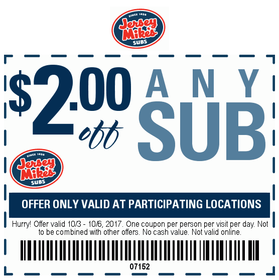 jersey mike online coupon