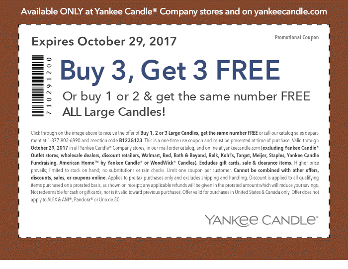 Yankee Candle April 2024 Coupons and Promo Codes 🛒