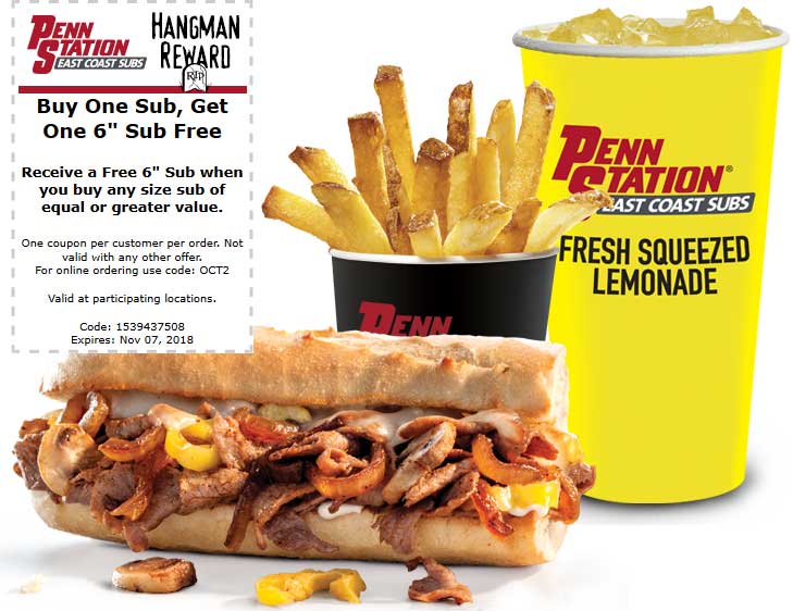 Penn Station October 2020 Coupons And Promo Codes 
