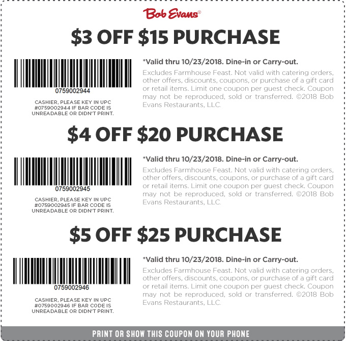 Bob Evans January 2025 Coupons and Promo Codes 🛒