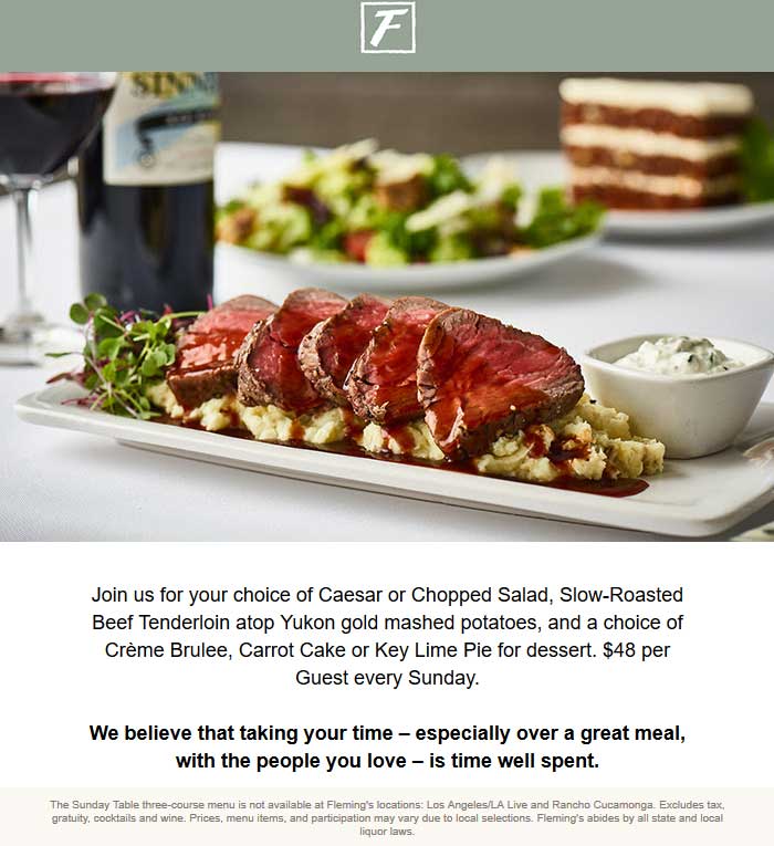 Flemings coupons & promo code for [April 2024]