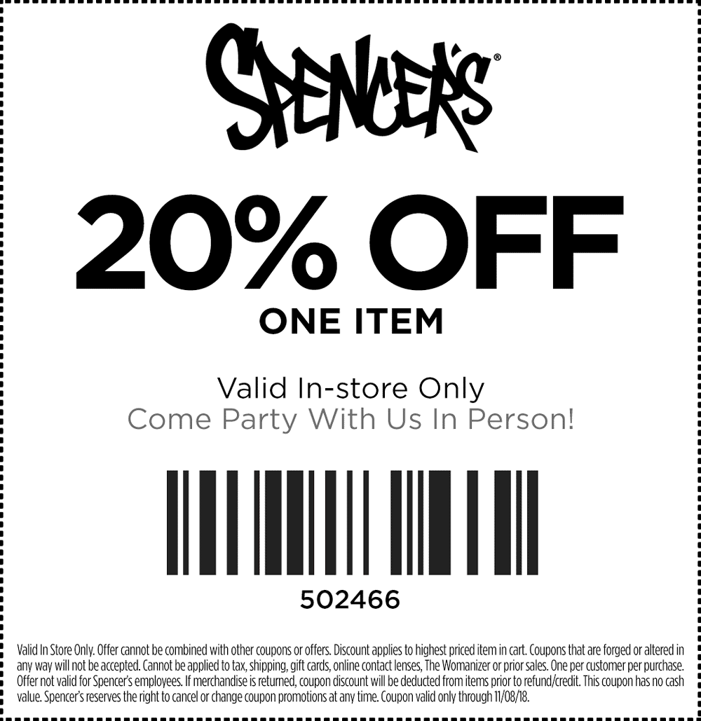Spencers coupons & promo code for [April 2024]