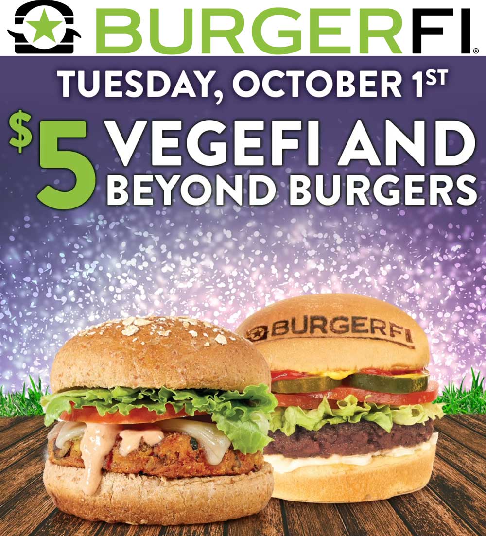 BurgerFi coupons & promo code for [May 2022]