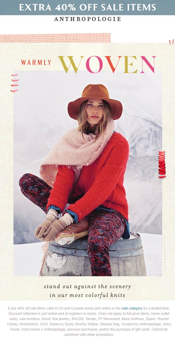 Anthropologie coupons & promo code for [May 2022]