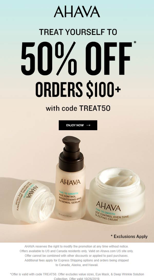 AHAVA coupons & promo code for [October 2022]