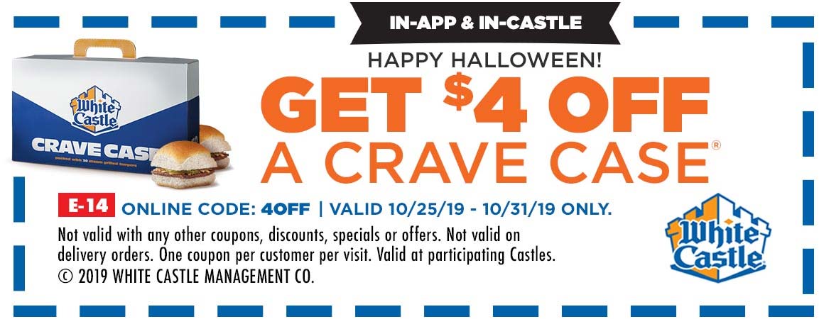 White Castle coupons & promo code for [May 2022]