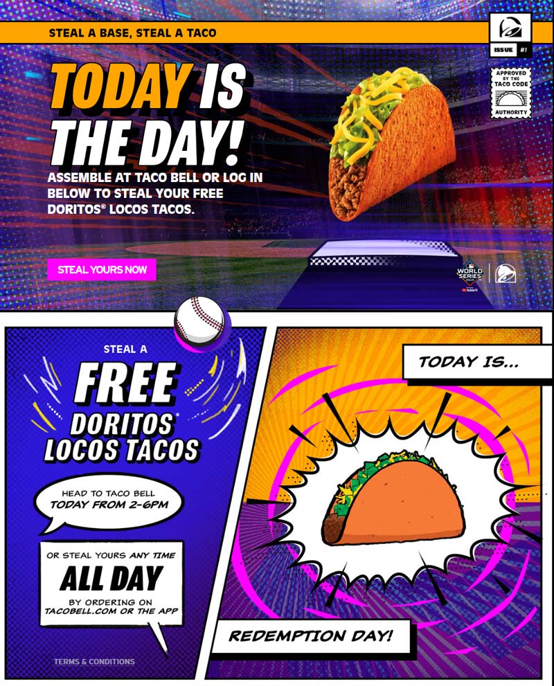 Taco Bell coupons & promo code for [May 2022]